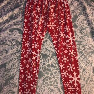 Snowflake leggings